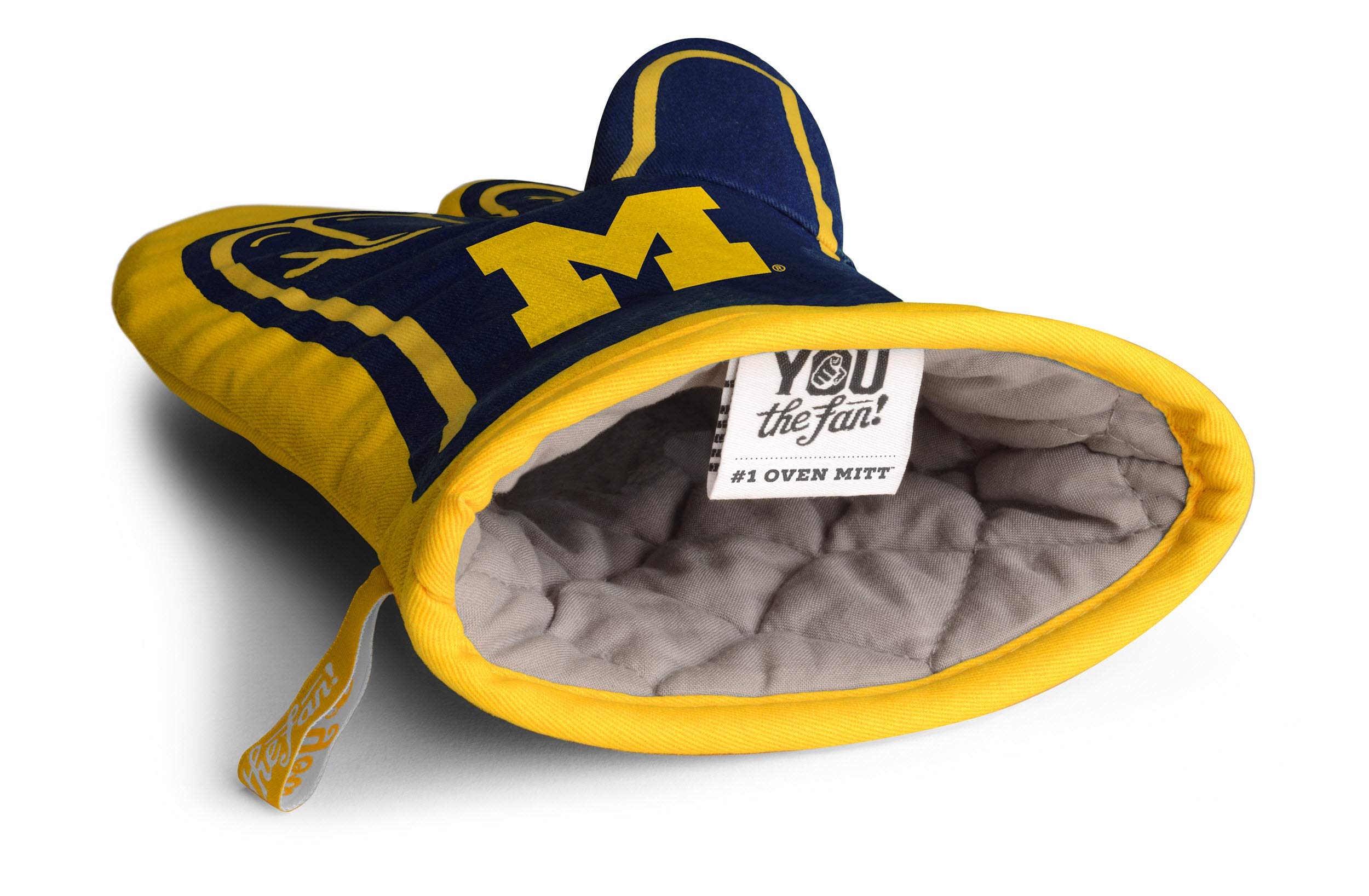 YouTheFan NCAA #1 Team Logo Oven Mitt - Heat Resistant Kitchen Glove for Baking, Grilling & Cooking - Perfect for College Football Fans & Home Chefs