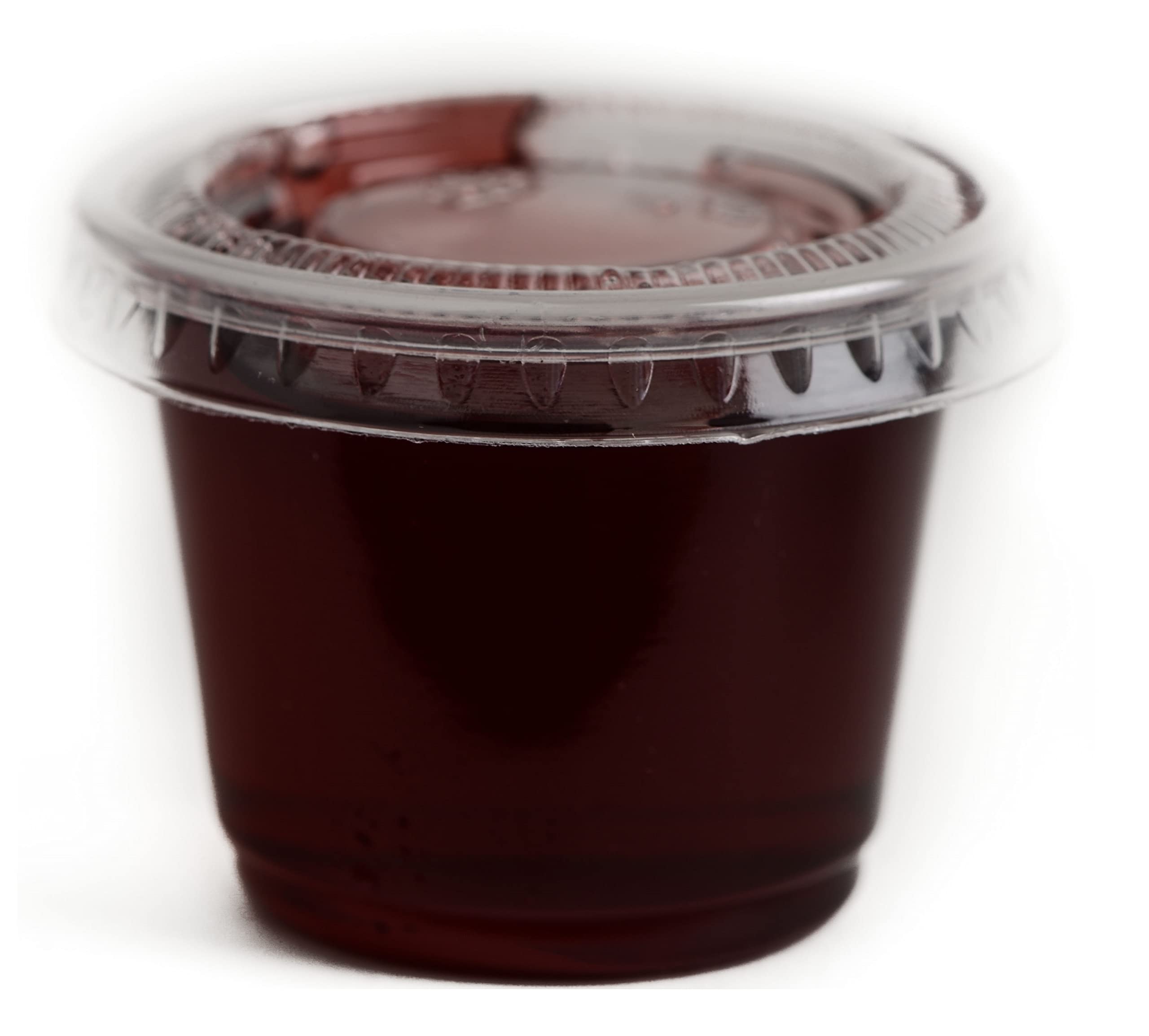 EcoQuality [6000 Pack] 2 Oz Leak-Proof Plastic Condiment Cups with Lids - Perfect for Sauces, Dressings, Slime, Jelly Shots & Food Storage | Great for Restaurants, Catering, Parties & Home Use