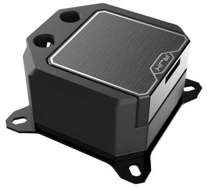 FORKIS DDC ULTRA CPU Water Block Pump Combo - Black | High Performance Liquid Cooling for PC Gaming & Overclocking | Perfect for Custom Water Cooling Loops and High-End PC Builds
