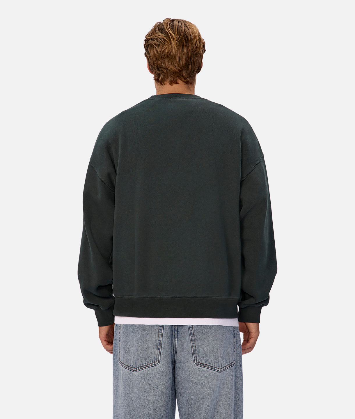 Premium Del Sur Washed Sweater - Soft Rich Green Pullover for Women | Cozy Casual Wear for Fall & Winter | Perfect for Outdoor Activities and Layered Outfits