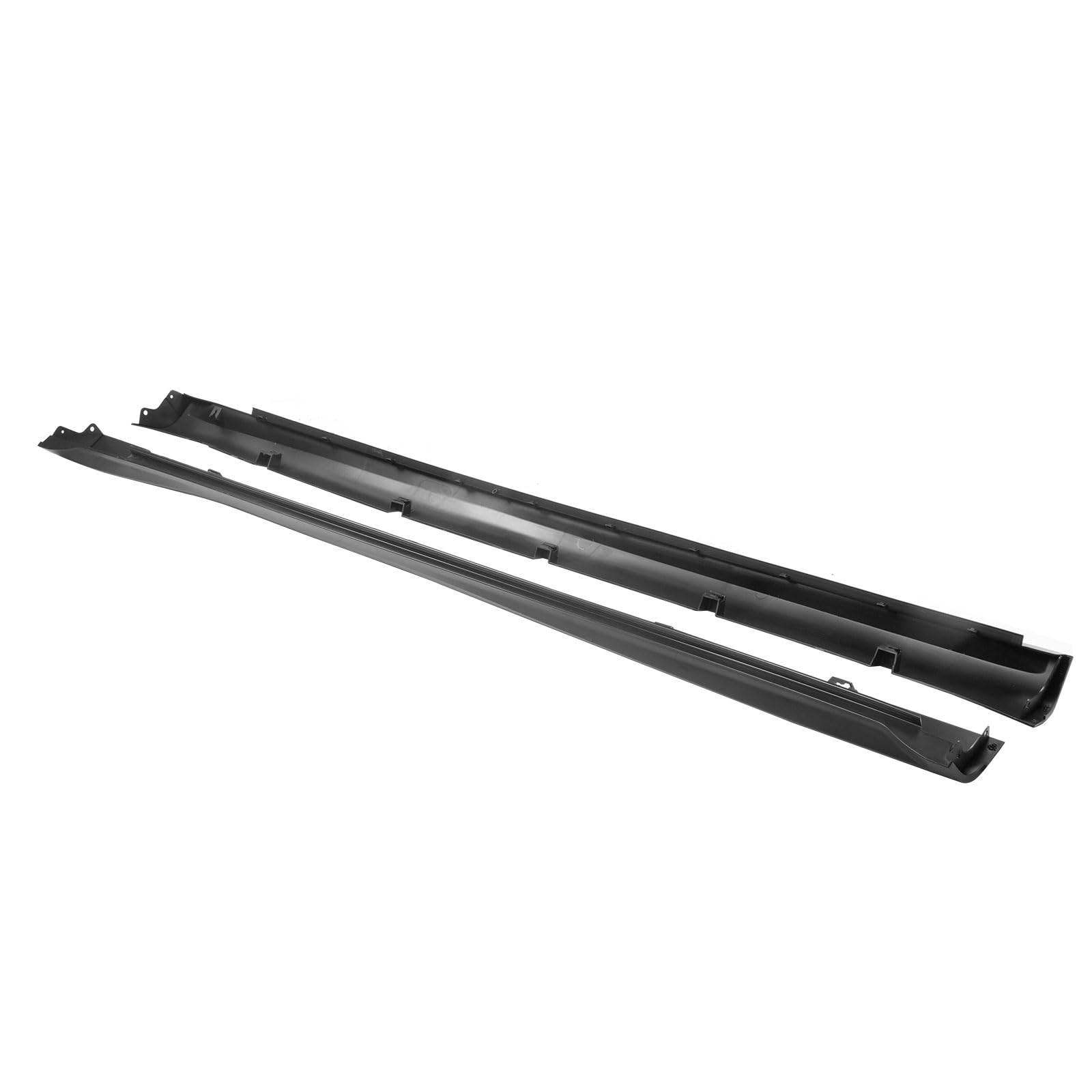 FREEMOTOR802® Side Skirts Splitters Rocker Panel Extensions for 2020-2023 Dodge Charger Widebody - Unpainted Black PP 2PCS Pair | Enhance Style & Protection for Street Racing & Car Shows