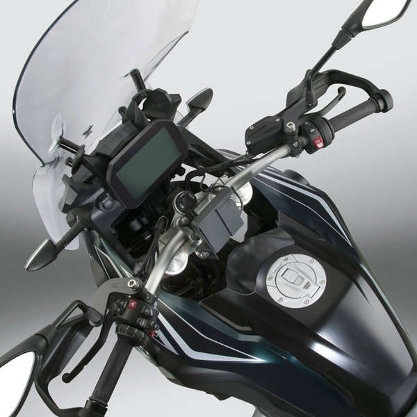 ZTechnik F900GS ADV F850GS F750GS Mirror Extenders - Adjustable Motorcycle Mirror Extensions for BMW Adventure Bikes - Enhanced Visibility & Safety for Off-Road Riding & Highway Commuting