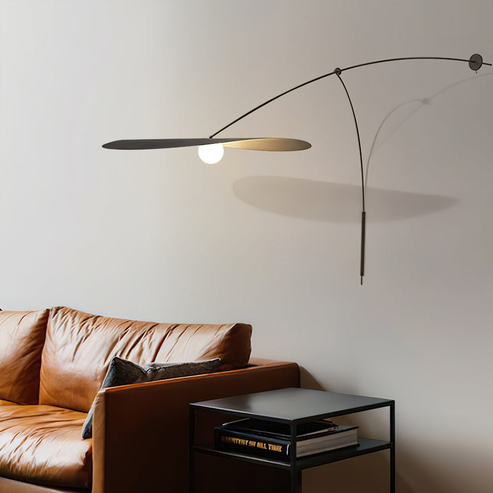 Modern Myrna Wall Light - Sleek Indoor/Outdoor Sconce for Living Room, Bedroom, Patio & Hallway - Energy Efficient LED Wall Lamp for Home Decor