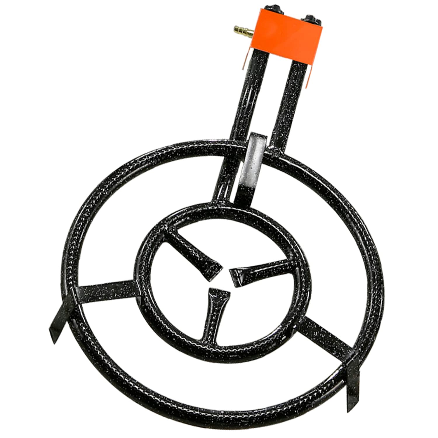MAGEFESA 20-Inch Heavy Duty Enameled Steel Paella Pan Burner – Compatible with 28-Inch Pans, Outdoor Gas Stove for Paella Cooking (Tripod Sold Separately) – Perfect for Backyard Parties, Beach BBQs & Spanish Cuisine