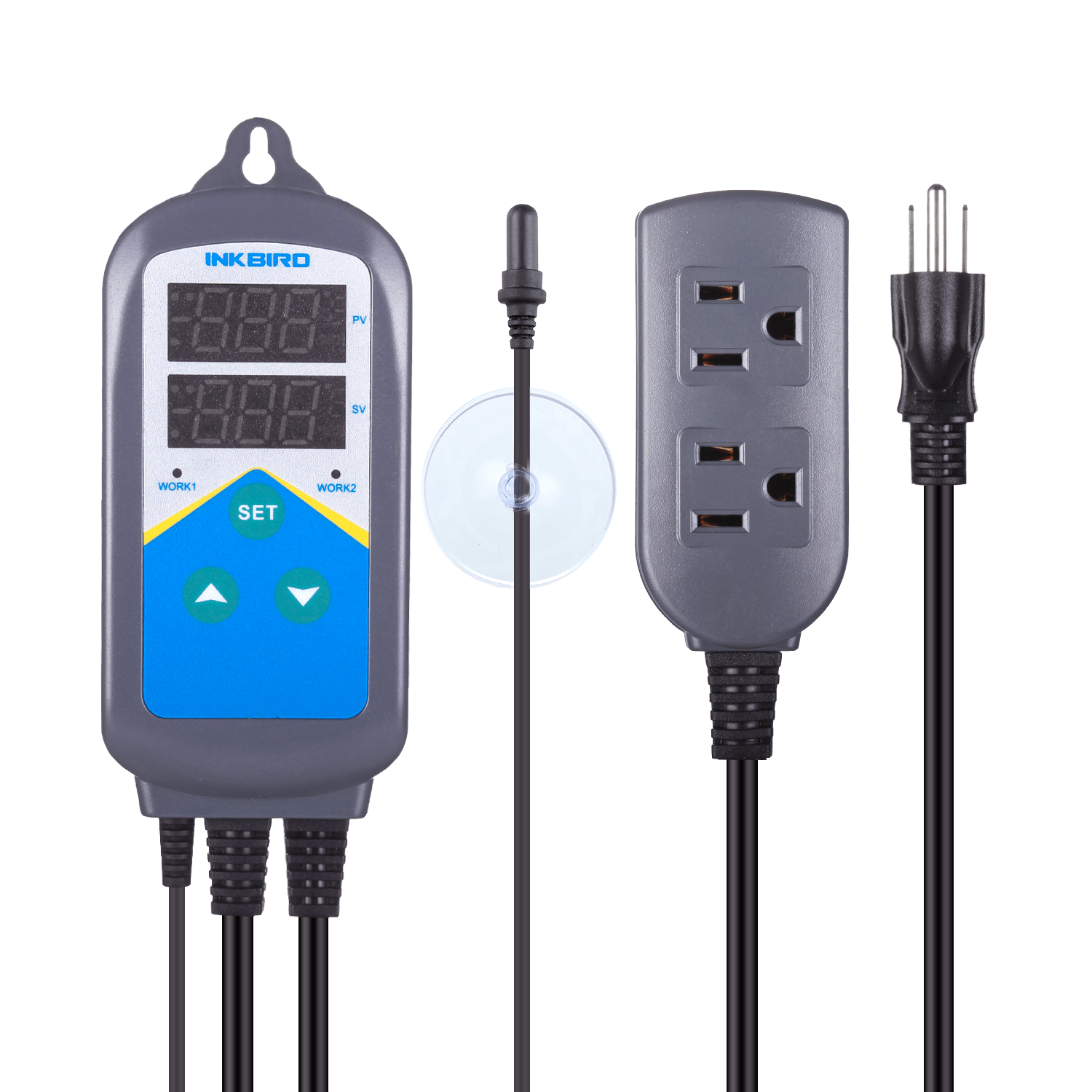 Premium Aquarium Temperature Controller - Digital Heater & Chiller Thermostat for Fish Tanks - Ideal for Tropical Fish, Coral Reefs & Marine Life Habitats