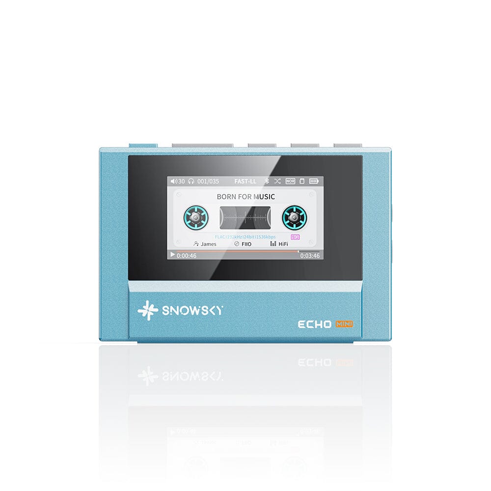 FiiO SNOWSKY Echo Mini Portable HiFi MP3 Music Player with Bluetooth 5.0 - Perfect for Travel, Gym & Outdoor Activities
