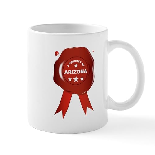 White - A Product Of Arizona Mugs