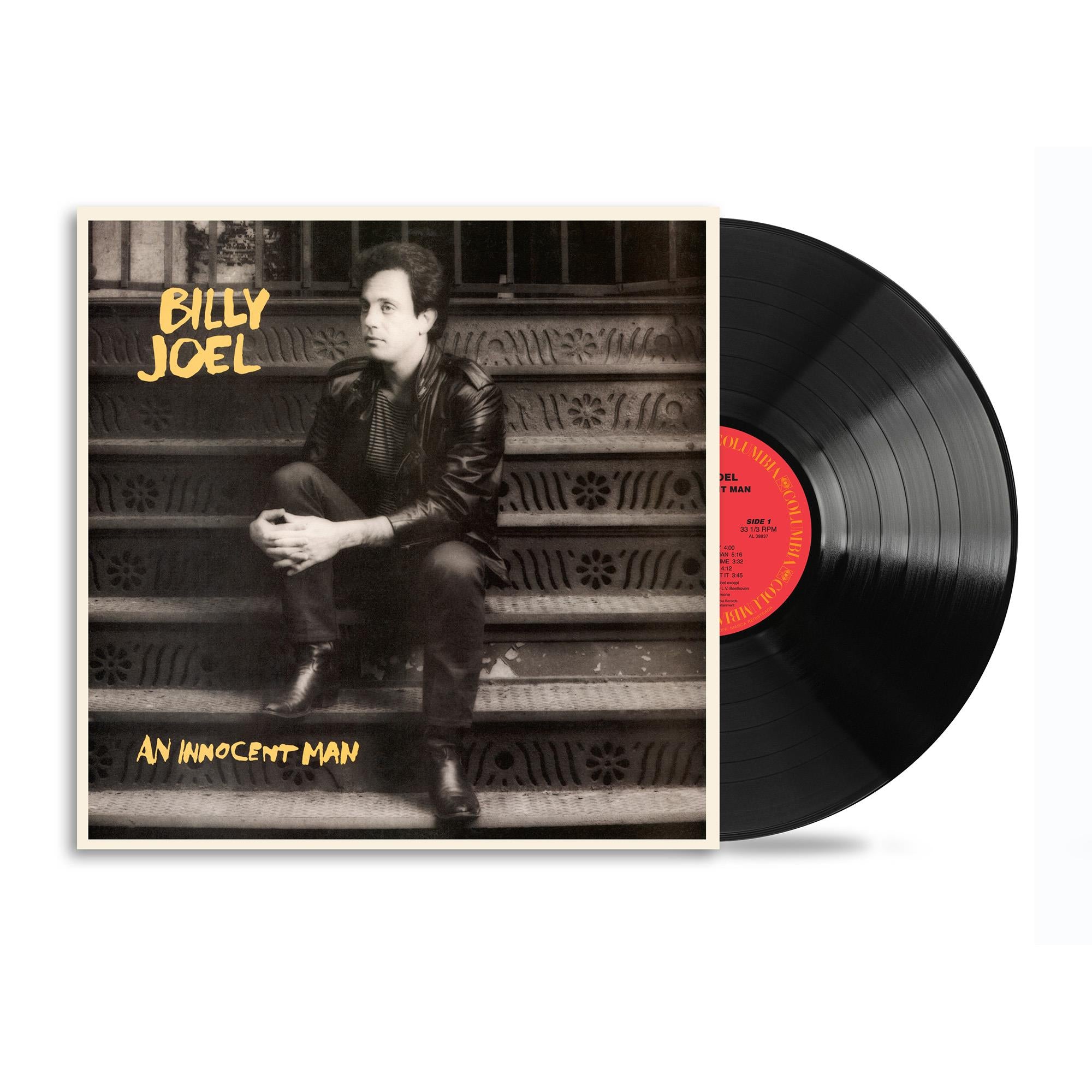 An Innocent Man (2025 Reissue) Vinyl Record - Billy Joel Classic Album for Music Lovers & Collectors, Perfect for Home Listening & Vinyl Collections