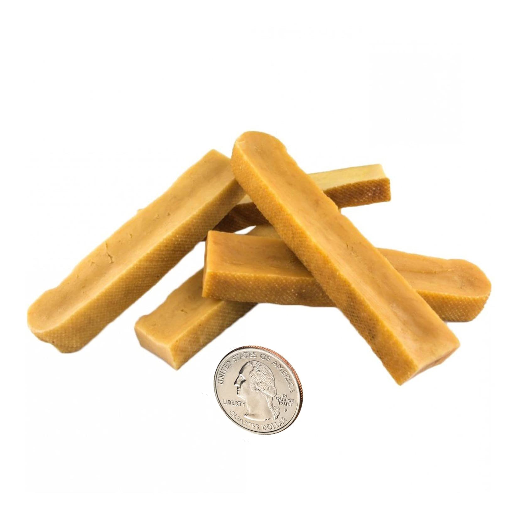 Premium Yak Cheese Dog Chews - Natural Himalayan Churpi Treats for Aggressive Chewers | Long-Lasting, Healthy & Odor-Free Rawhide Alternative | Perfect for Training, Teething & Dental Care (5-Pack)