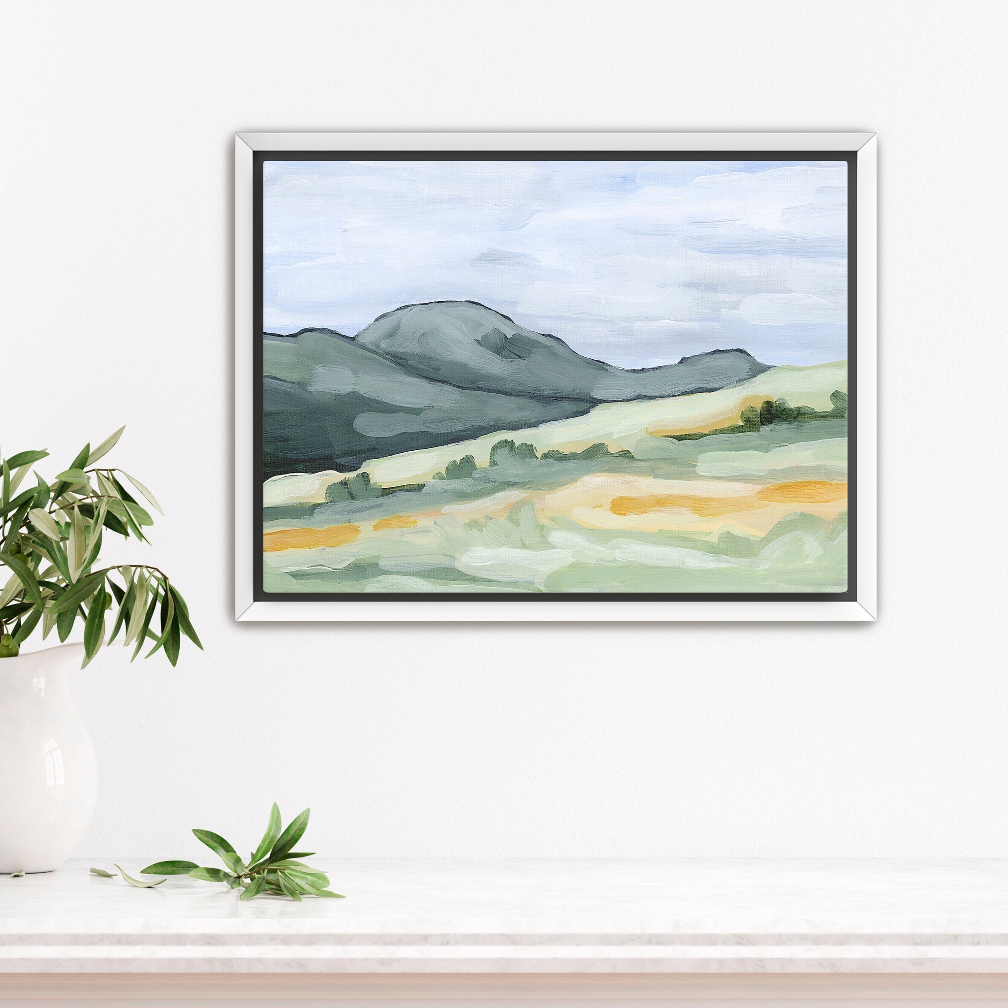 Engineer Mountain Art Print - Premium Wall Decor for Home, Office & Gifts | Scenic Landscape Painting for Living Room, Bedroom & Workspace