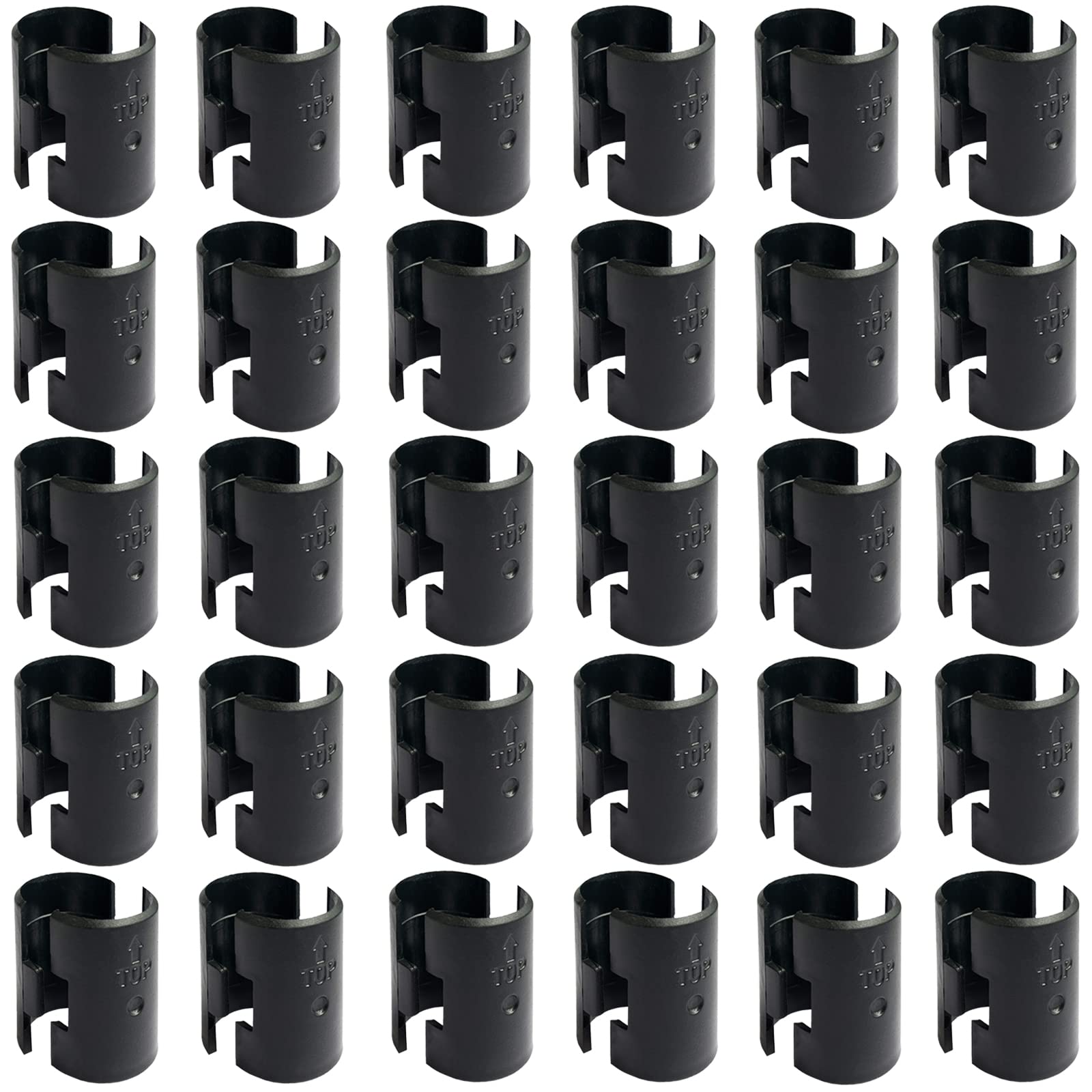60 Pack Wire Shelf Clips for 1