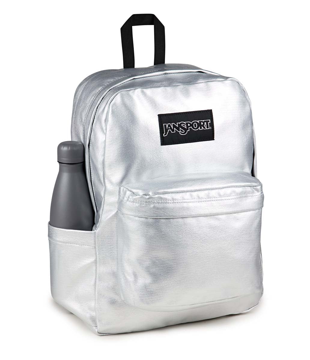 JanSport SuperBreak Plus FX Backpack - Lightweight Laptop Backpack for School & Travel, Surreal Shine Design - Perfect for College Students, Commuters & Daily Use