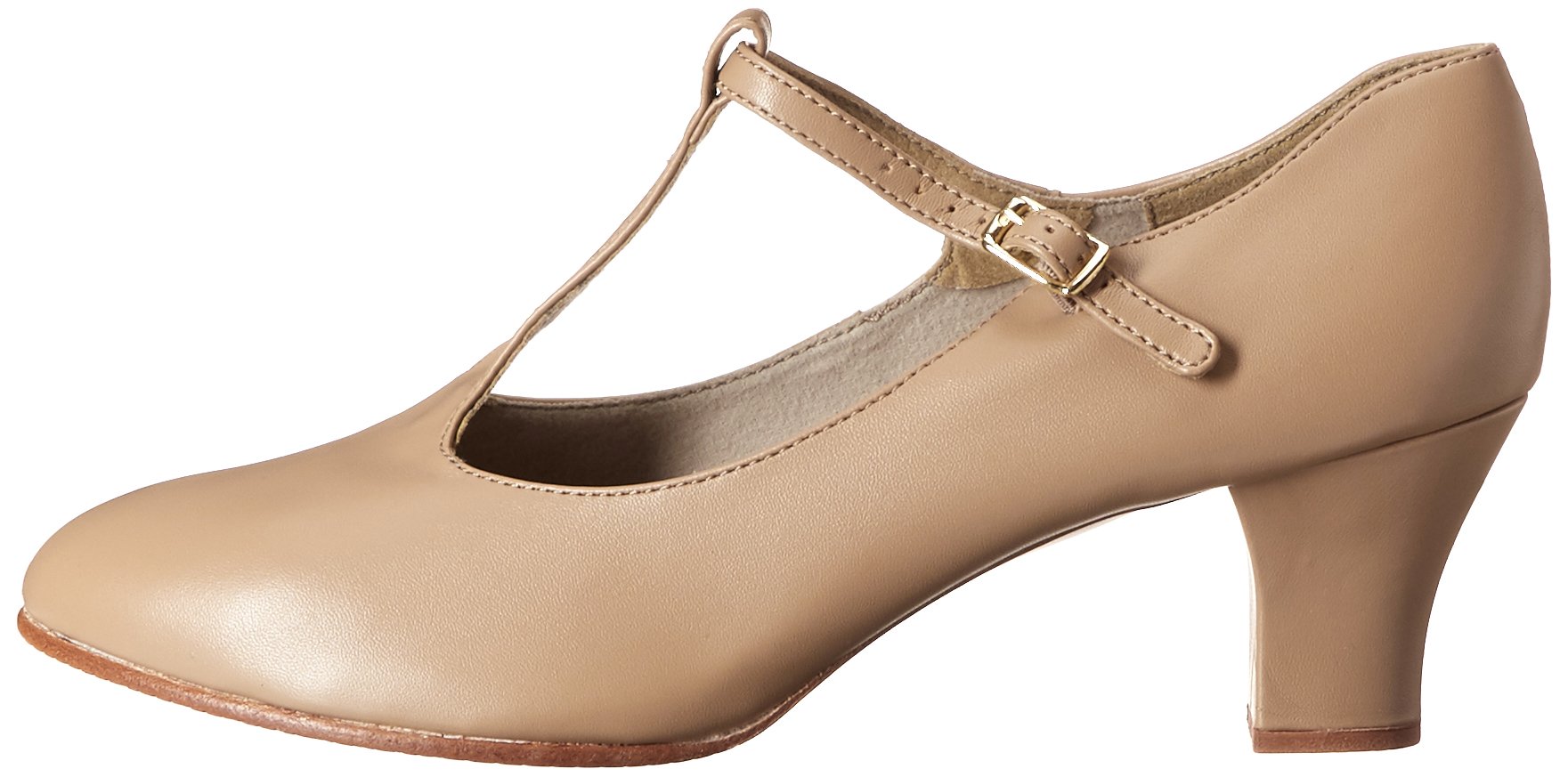 Capezio Women's Jr. Footlight T-Strap Dance Shoe - Jazz, Tap & Ballet Shoes for Performances & Practice | Comfortable & Stylish Dancewear for Recitals & Competitions