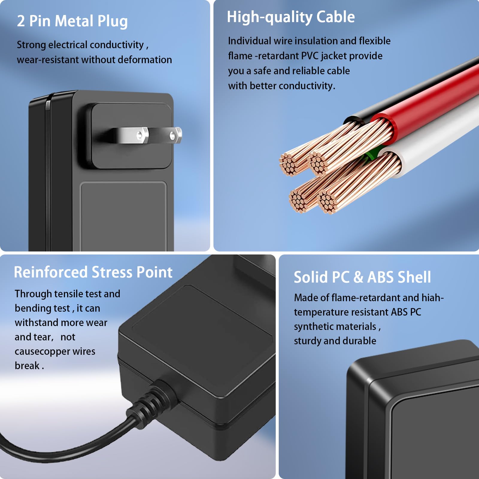 5V 3A Power Adapter - Universal AC 100-240V to DC 5 Volt 3A Power Supply with 8 Tips - Compatible with LED Strips, String Lights, CCTV Cameras, Security Systems - Perfect for Home, Office & Outdoor Lighting Solutions