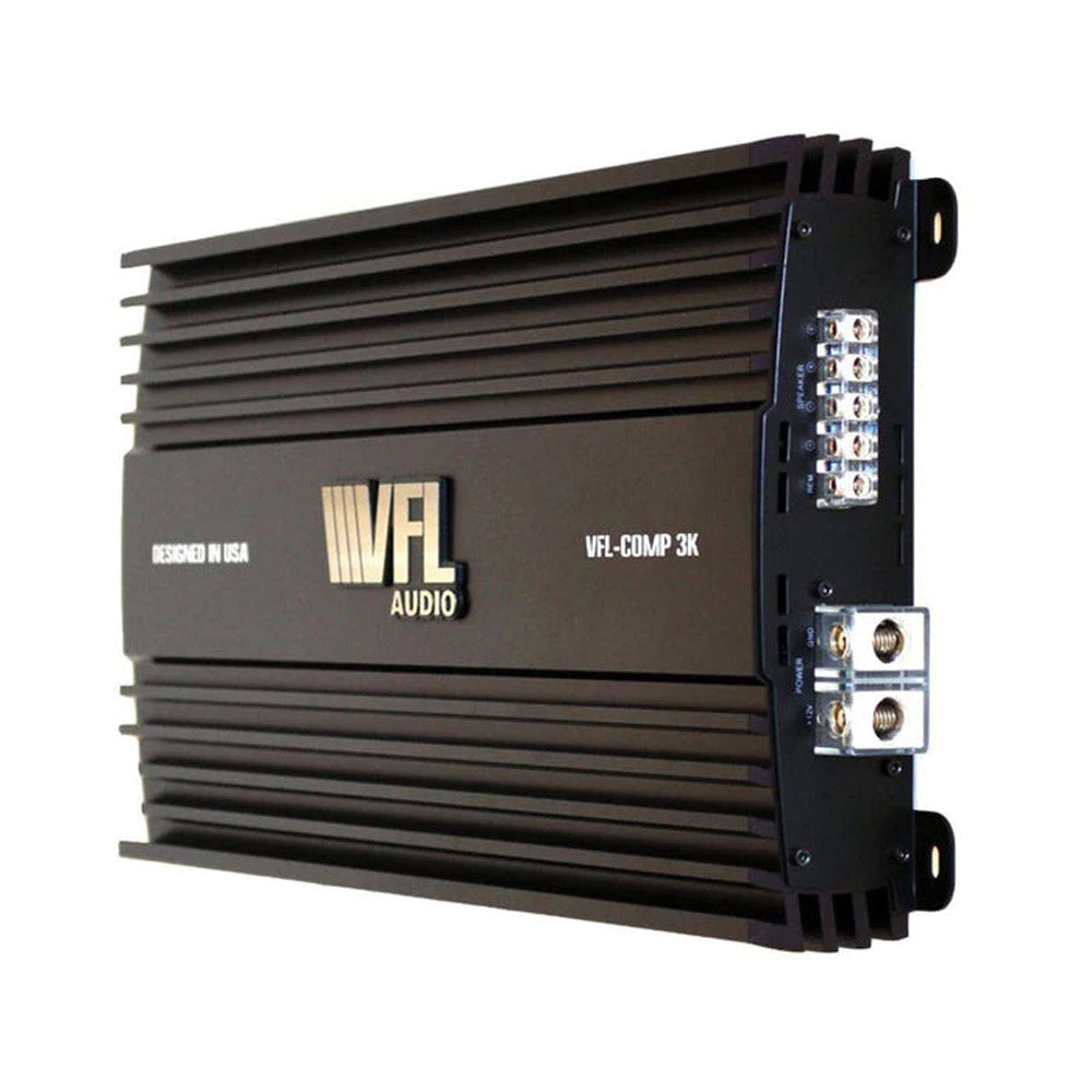 American Bass VFL COMP 3K (VFLCOMP3K) 2900W Class D Mono Car Amplifier - High Power SPL Audio System for Car Audio Competitions & Bass Enthusiasts