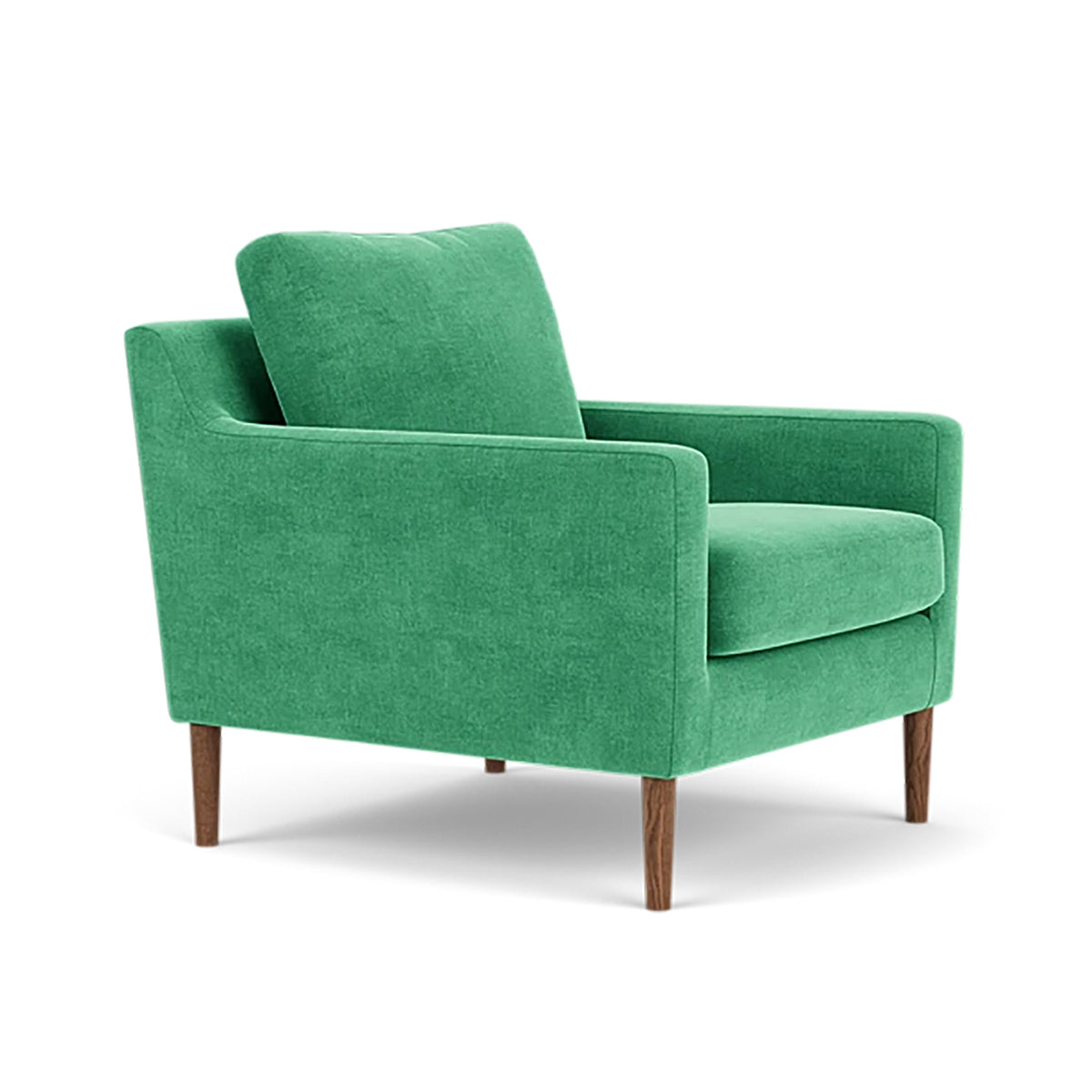 Astha Fabric Armchair - Modern Upholstered Accent Chair for Living Room, Bedroom & Office - Comfortable Lounge Chair with Soft Fabric & Sturdy Frame