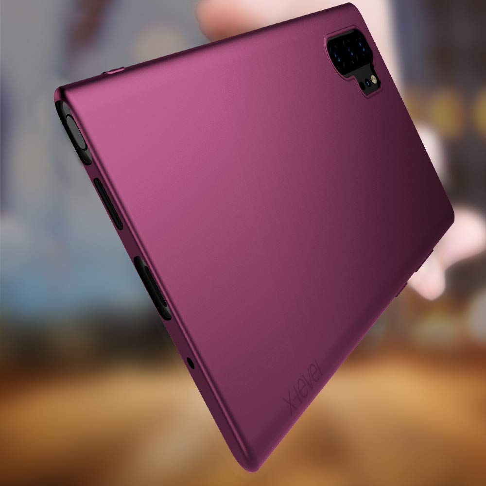 X-level Slim Fit Soft TPU Ultra-Thin Galaxy Note 10 Plus/Note 10 Plus 5G Case with Matte Finish Coating for Enhanced Grip - Perfect for Everyday Use and Travel