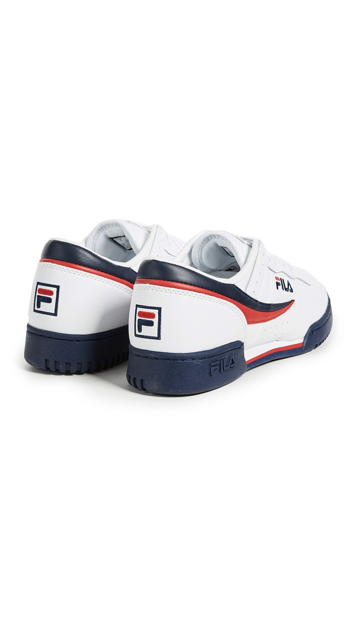 Fila Men's Original Fitness Leather Classic Sneakers - Comfortable Retro Running Shoes for Gym, Walking & Casual Wear