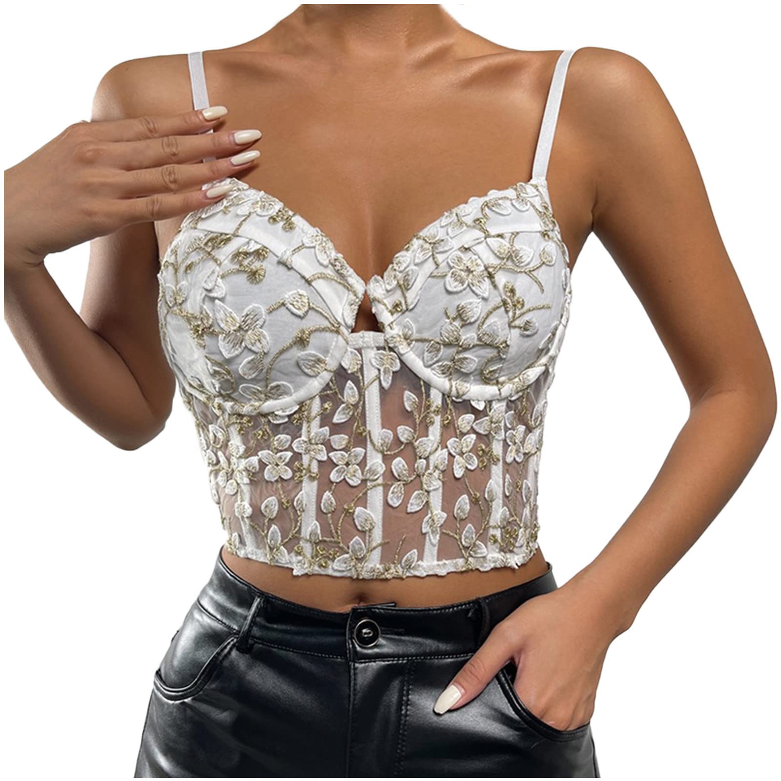 Women's Lace Patchwork Wrap Camisole Top - Sexy V-Neck Sleeveless Blouse for Summer, Date Night & Party Outfits