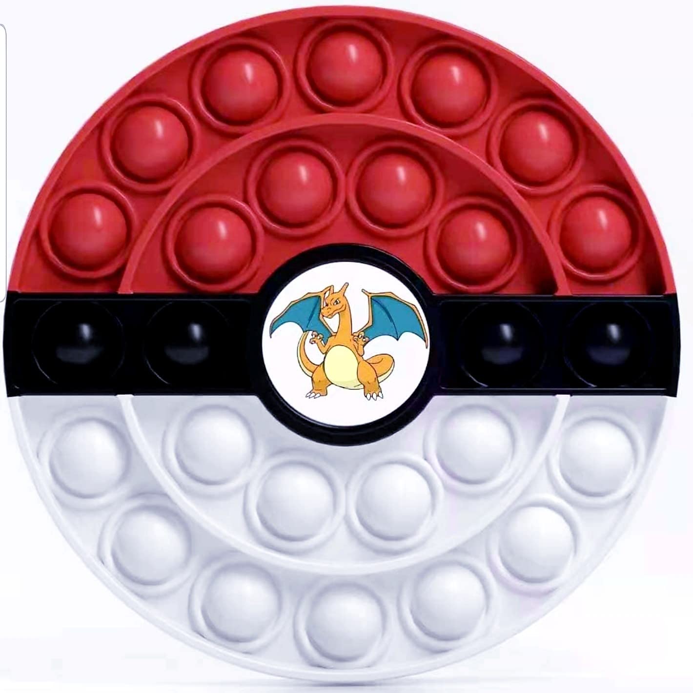 **Sensory Fidget Toy - Poke Charm Ball Pop Bubble Stress Relief for Adults & Kids | ADHD Anxiety Relief, Silicone Squeeze Toy for Focus & Calm | Perfect for Office, School, and Travel**