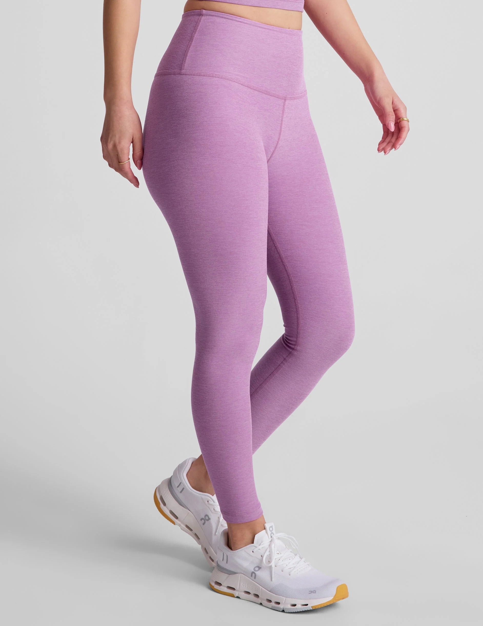 Beyond Yoga Caught In The Midi High Waist Legging - Women's Soft Stretchy Yoga Pants for Workout, Running & Lounge Wear