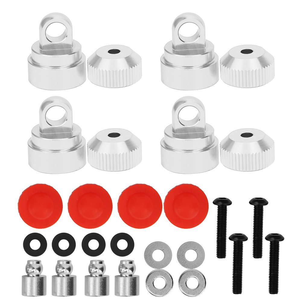 VGEBY Aluminum Alloy Shock Absorber Upper Cover for TRXXAS Slash 2WD RC Car - Durable Replacement Part for Off-Road Racing & Bashing