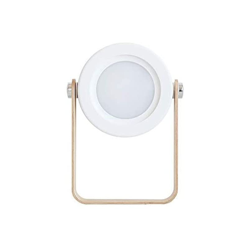 Foldable LED Table Lamp - Portable Touch Control Night Light for Baby Safety, Bedroom & Bedside with Rechargeable Battery | Warm White Light for Nursery, Reading & Relaxation