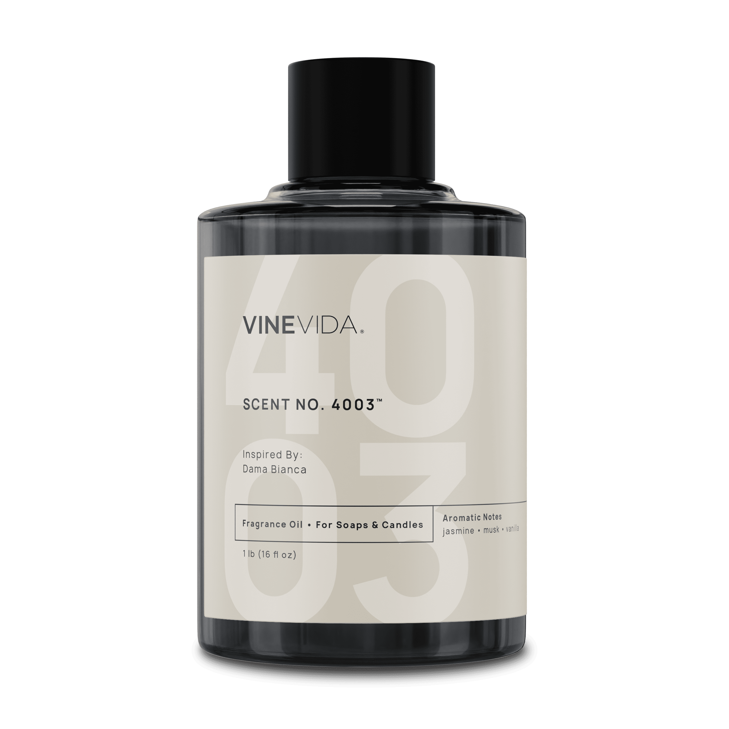 NO. 4003 Fragrance Oil for Soaps & Candles - Dama Bianca by Xerjoff Inspired Scent | Perfect for DIY Home Fragrance, Bath & Body Products