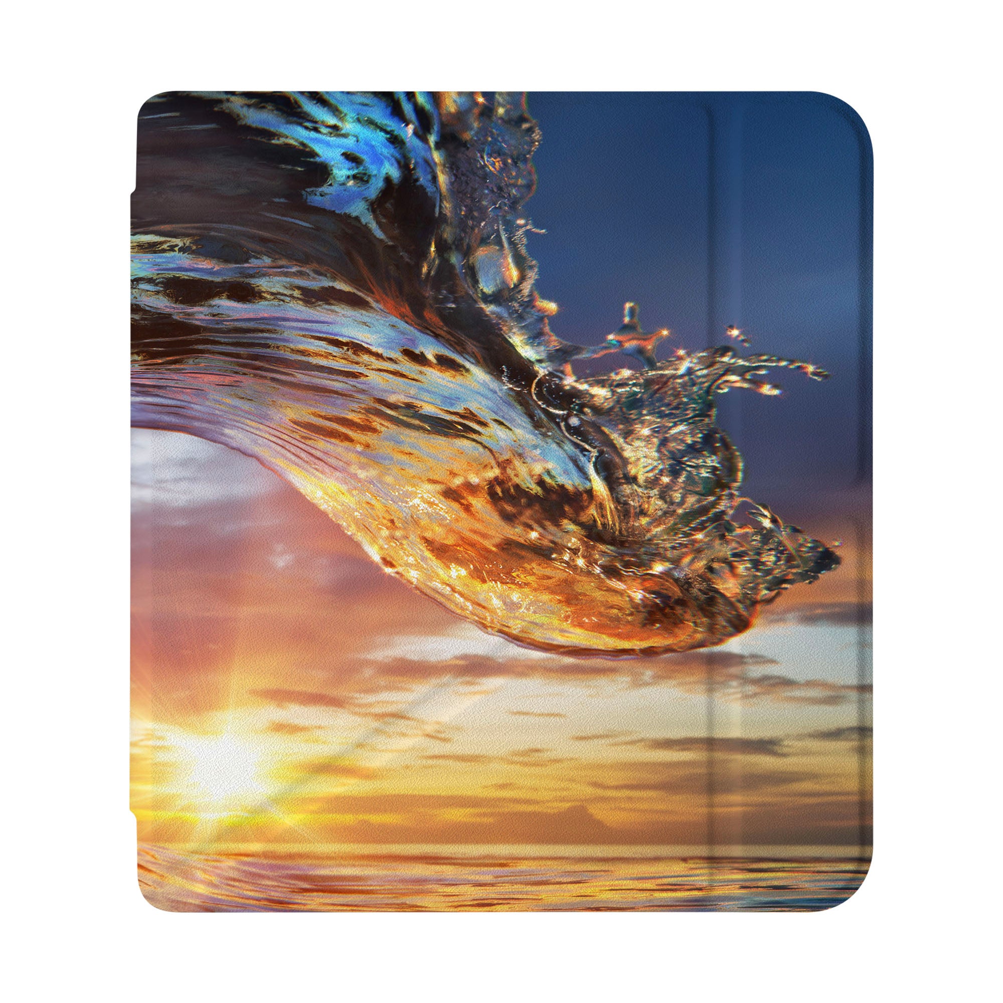 Premium KOBO Case with Sea Waves Design - Durable & Stylish Protection for Your E-Reader - Perfect for Travel, Beach, and Outdoor Reading