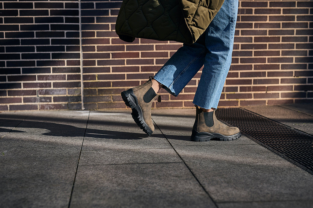 2239 Rustic Brown Lug Sole Boots for Men & Women - Durable & Stylish for Hiking, Outdoor Adventures & Casual Wear