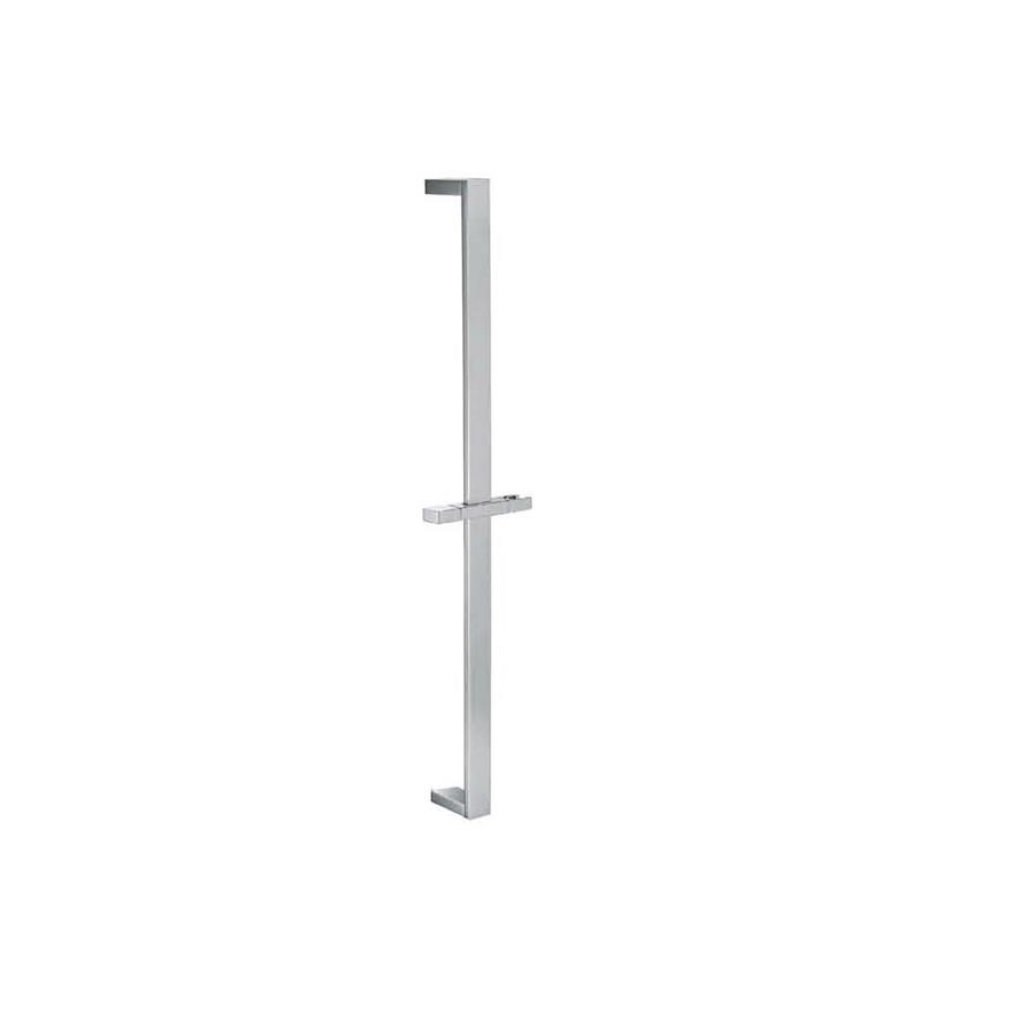 Devon 2-Way Shower Set with Hand Shower & Wall Mount Column - 8 Inch Brass/Polished Chrome Finish for Bathroom Luxury & Spa Experience