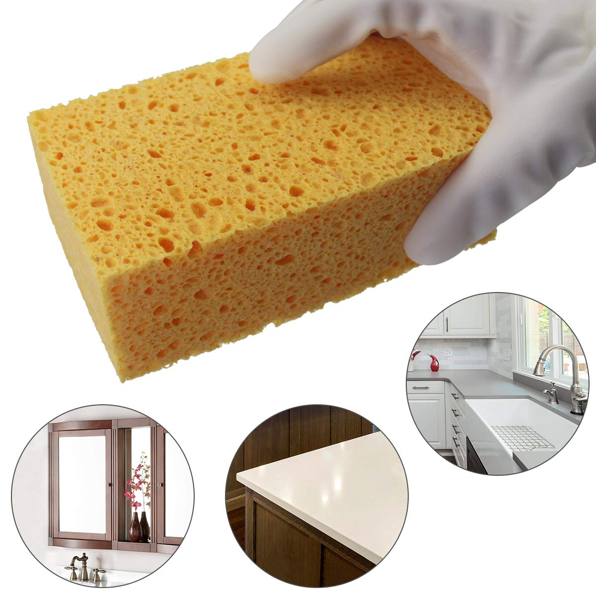 JK SP-T50 Large Cleaning Sponge - 6.5