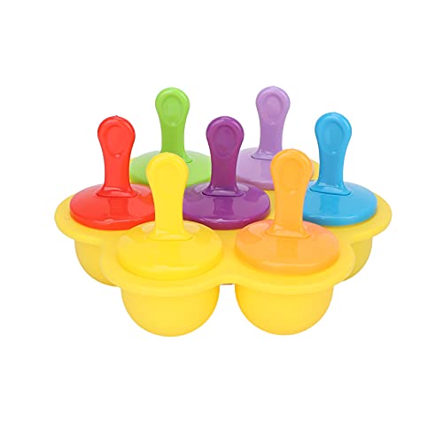 Professional Skin Care Ice Mold - Smoothing DIY Silicone Ice Tray with Ice Stick for Facial Treatment | Beauty Salon & Home Spa Essential (Yellow)