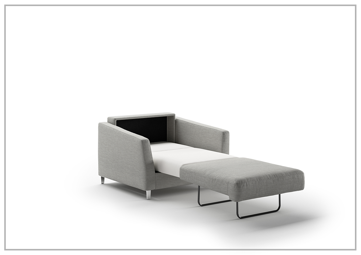 Custom Luonto Monika Fabric Sleeper Sofa - Handmade to Order | Convertible Couch Bed for Small Spaces & Guest Rooms | Perfect for Apartments, Dorms & Home Offices