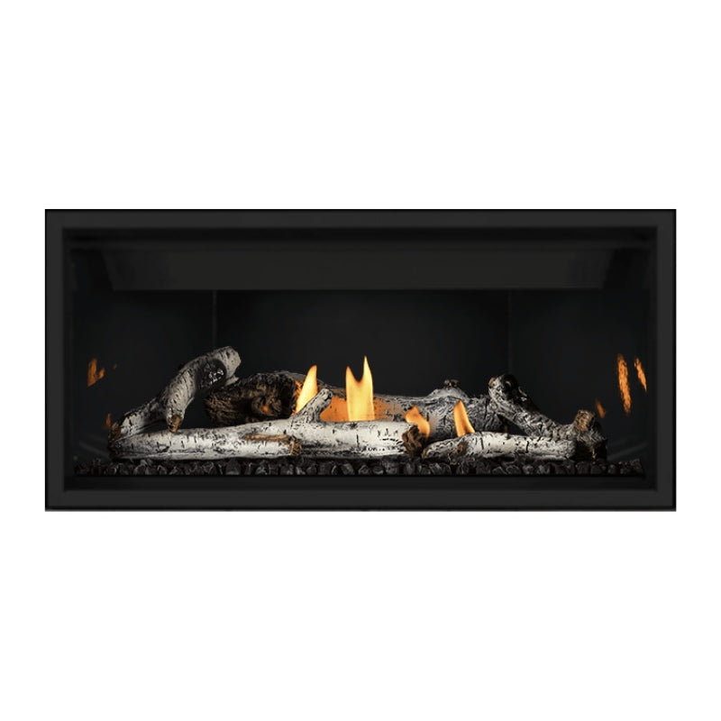 Napoleon Ascent Premium 42 Inch Linear Direct Vent Gas Fireplace - BLP42NTE | Modern Home Heating Solution for Living Rooms & Patios