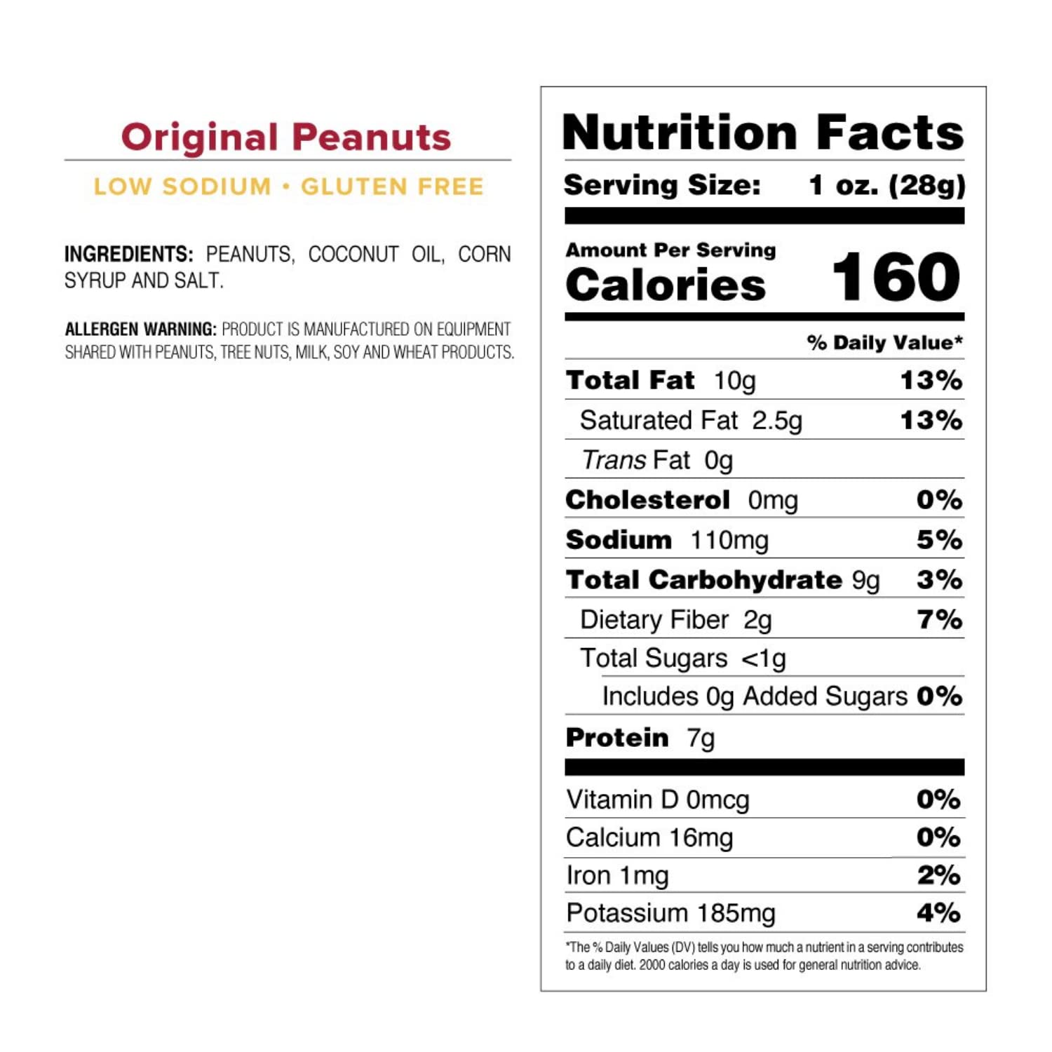 BEER NUTS Original Roasted Peanuts - 12 Oz Cans (Pack of 6) - Crunchy Snack for Parties, Bars & Game Nights - Perfect Beer Pairing & Office Snacks
