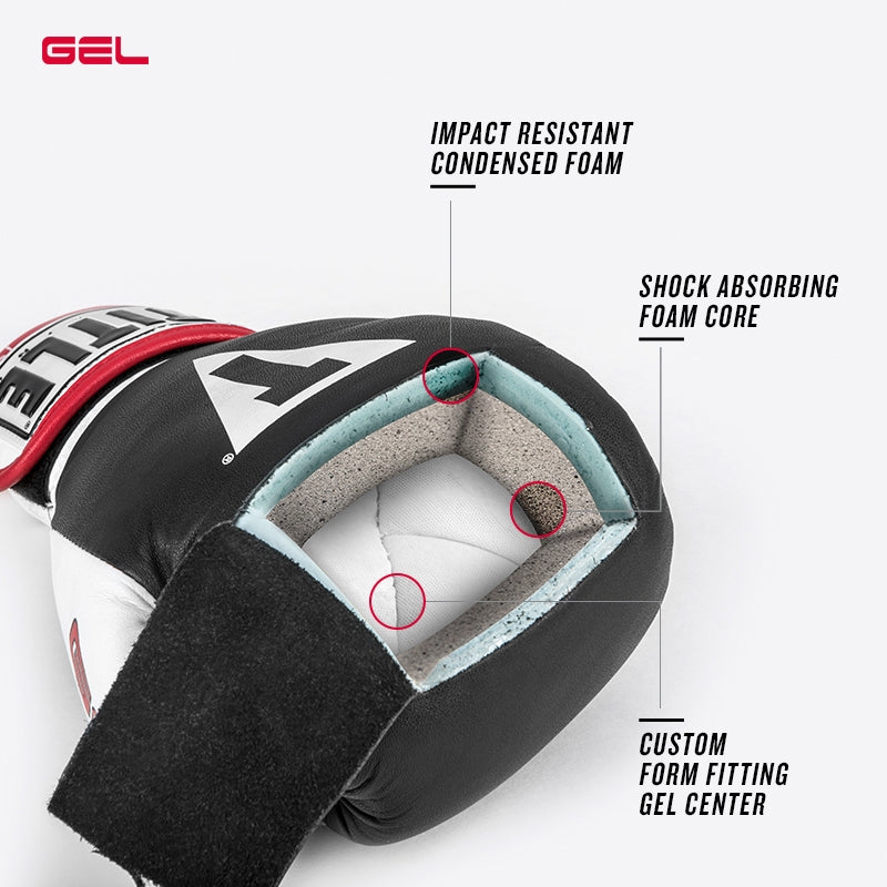 TITLE Boxing Gel World Elastic Training Boxing Gloves - Premium MMA & Kickboxing Gear for Fitness, Sparring & Heavy Bag Workouts