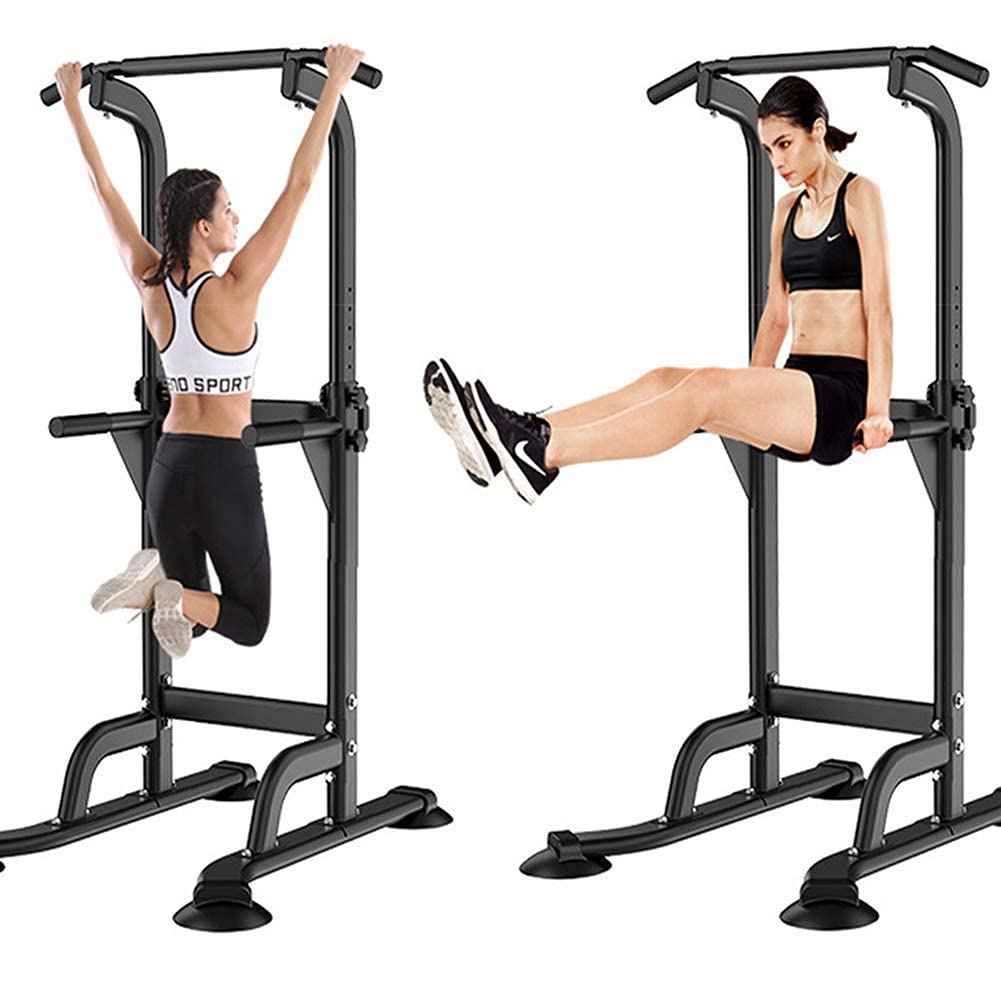 RYNO Power Rack Home Gym Cage - Heavy Duty Squat Rack with Dumbbell Racks & Weight Storage for Full Body Workouts | Perfect for Home Gym Strength Training & Weightlifting Exercises