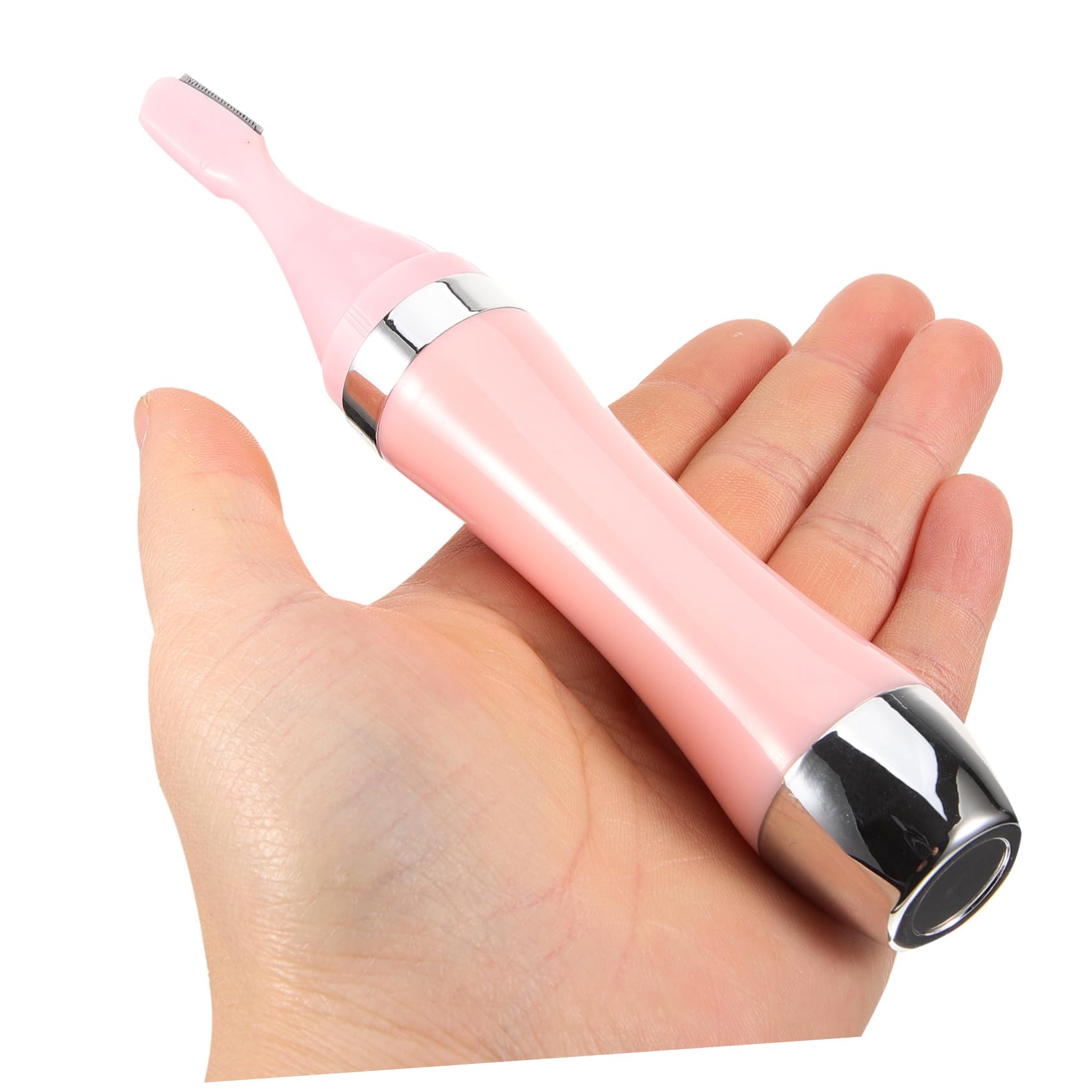 FRCOLOR 4-in-1 Pink Electric Razor for Women - Rechargeable Hair Remover & Shaver for Legs, Arms, Bikini Line & Underarms - Smooth Skin at Home or Travel