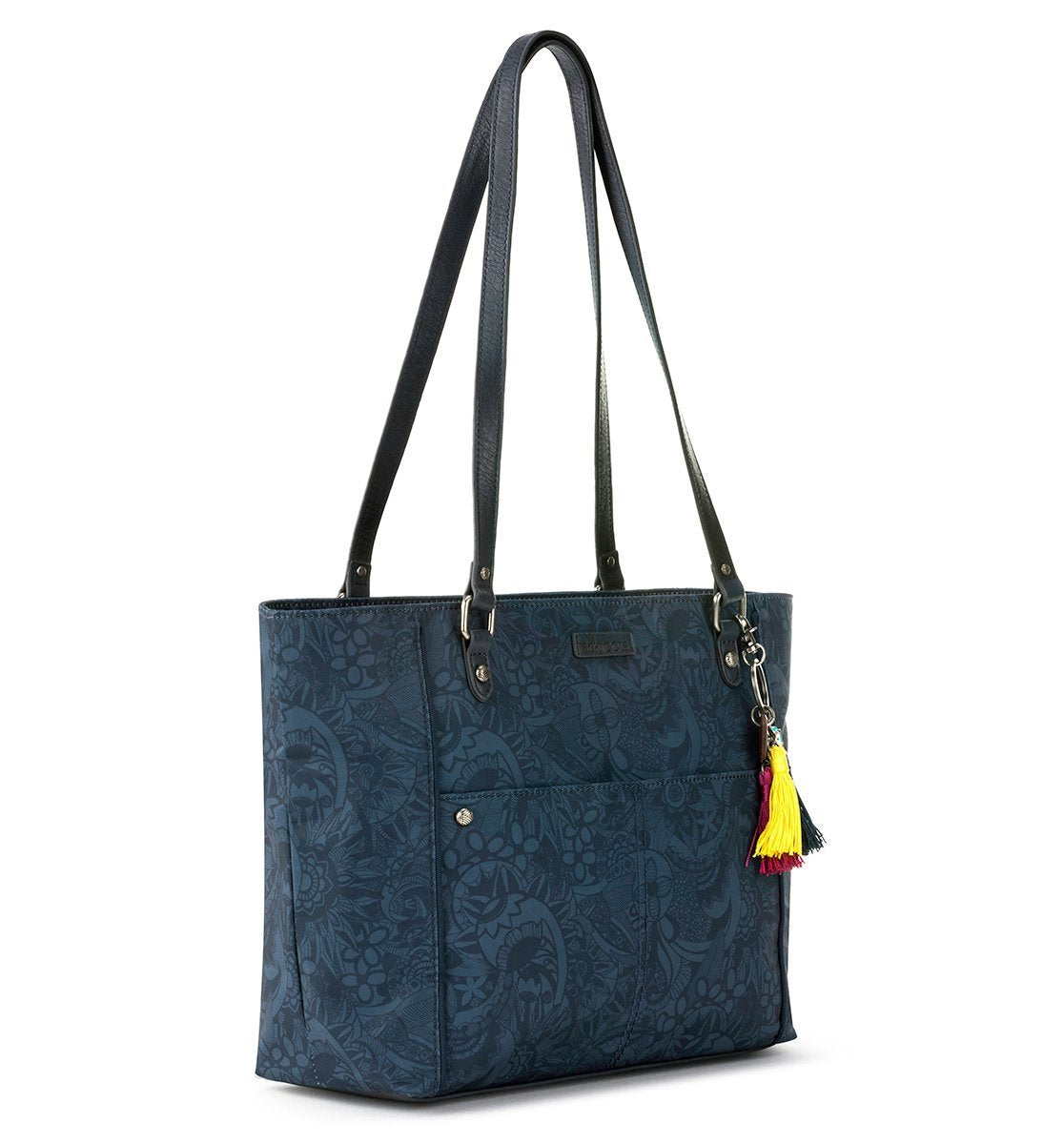 Stylish Metro Tote Bag for Women - Large Durable Canvas Shopping Tote with Long Handles - Perfect for Grocery Shopping, Beach Trips, Work & Travel