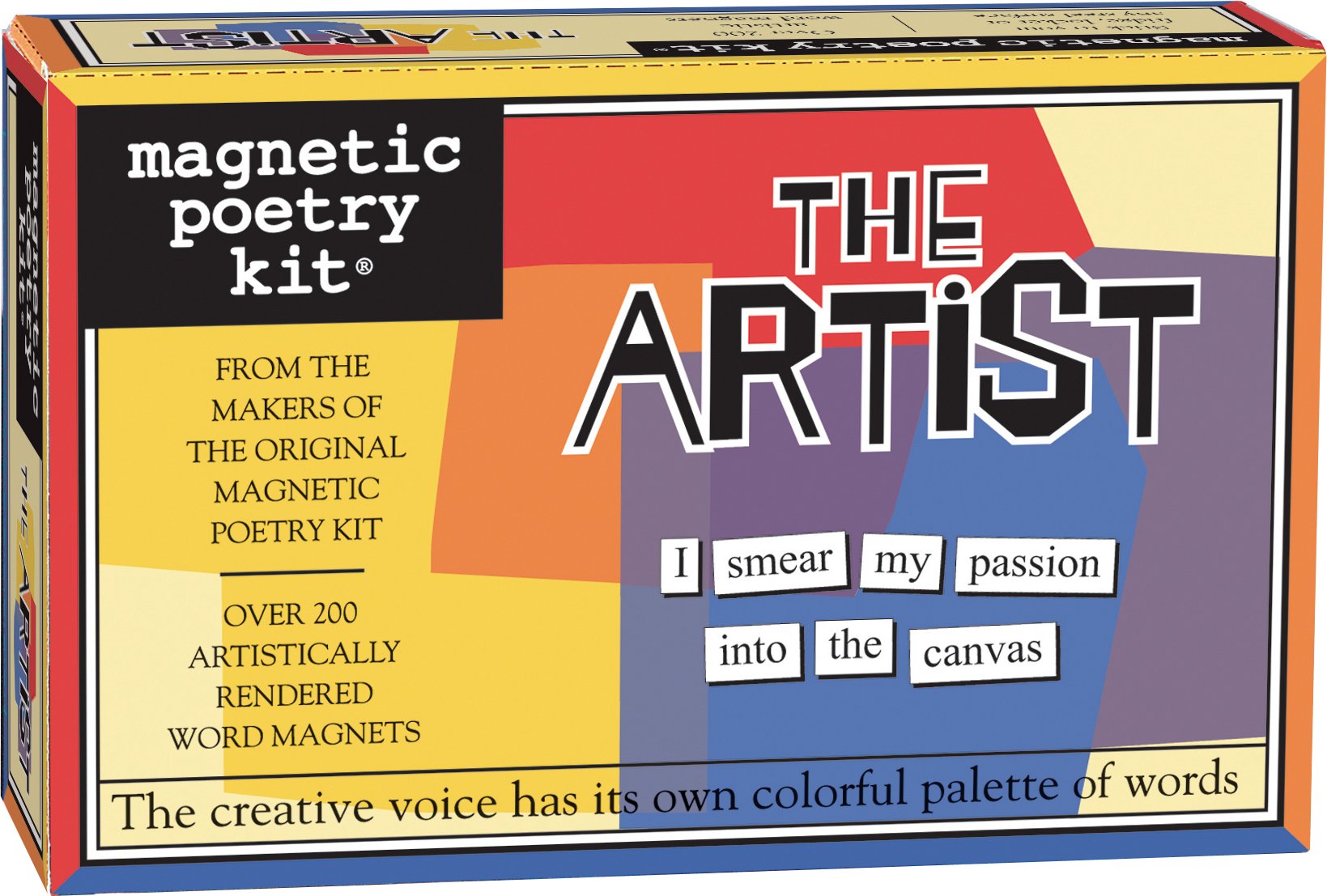Magnetic Poetry - The Artist Kit - Refrigerator Word Magnets for Creative Writing - Made in USA - Perfect for Fridge Poetry, Love Letters & Family Messages