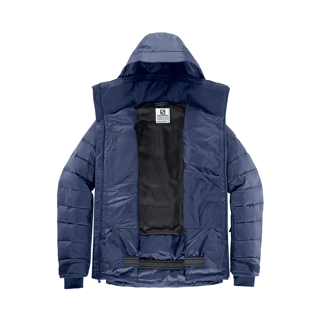 Salomon ICESHELF Men's Waterproof Winter Jacket - Insulated Ski Coat for Cold Weather & Outdoor Activities