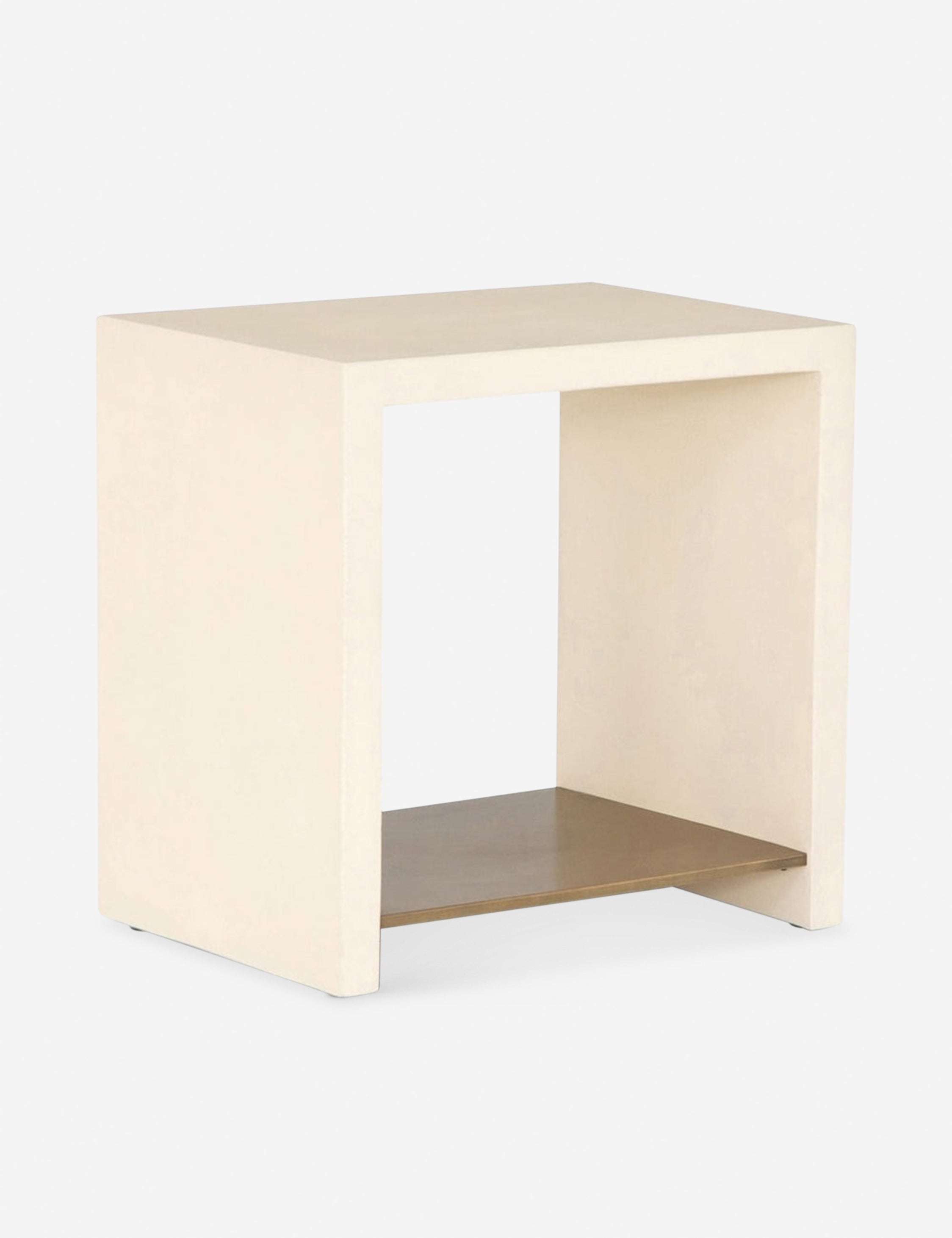 Aprilette Modern Side Table - Small End Table for Living Room, Bedroom, Office - Nightstand with Storage Shelf - Perfect for Coffee, Books, and Decor