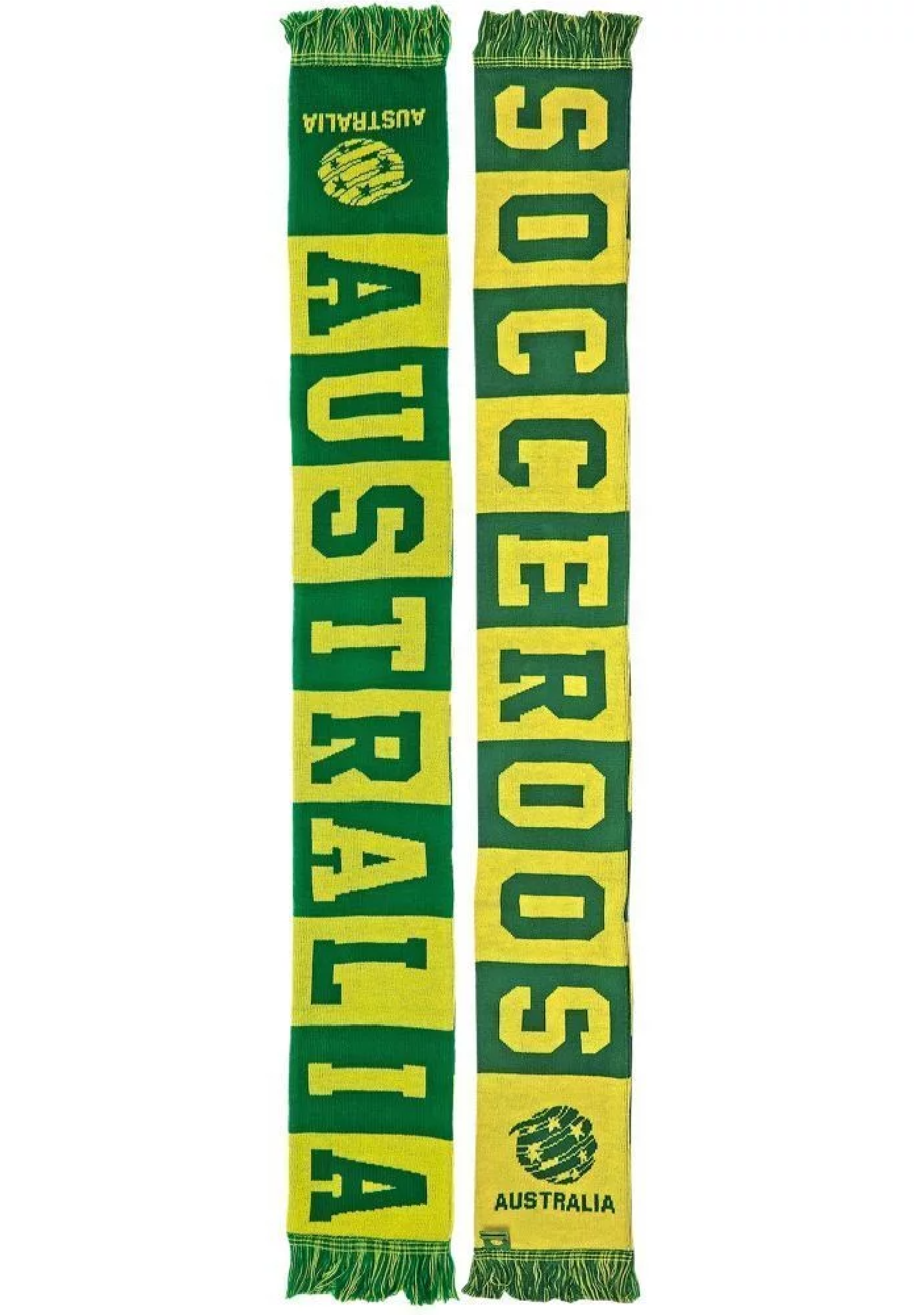 Burley Sekem Australian Socceroos Banner Supporter Scarf - Official Soccer Fan Accessory for Games & Events | SC6JSO16
