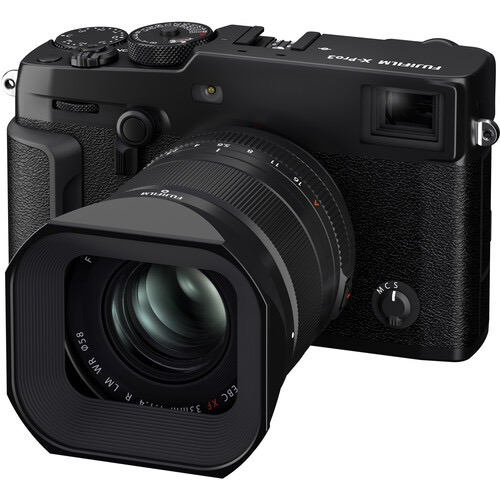 Fujifilm FUJINON XF 33mm F1.4 R LM WR Lens - Fast Aperture Prime Lens for Fuji X-Mount Cameras, Weather-Resistant for Outdoor Photography & Portraits