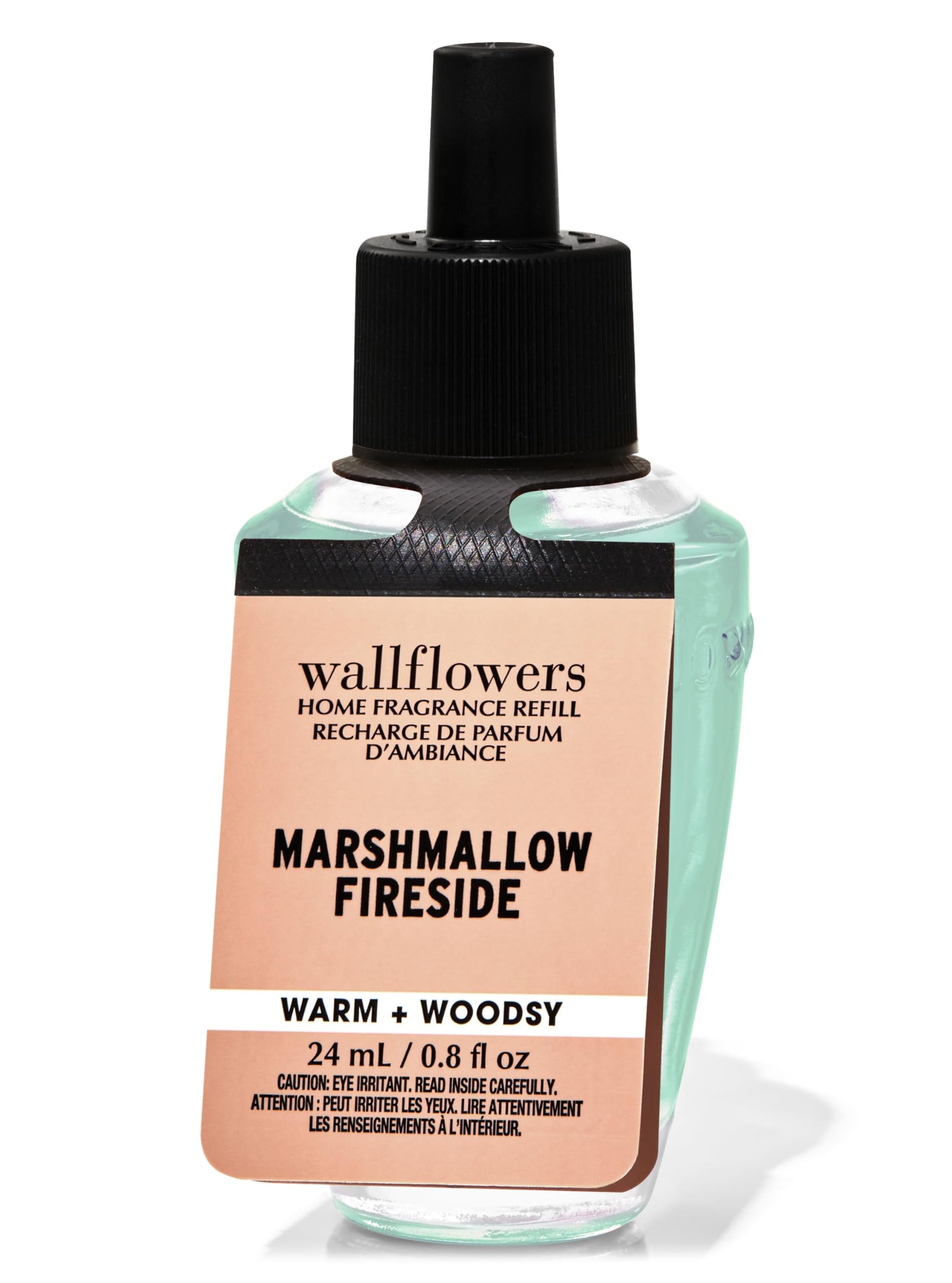 Bath & Body Works Marshmallow Fireside Wallflowers Fragrance Refill - Sweet Vanilla & Smoky Scented Home Air Freshener for Bedroom, Living Room & Bathroom