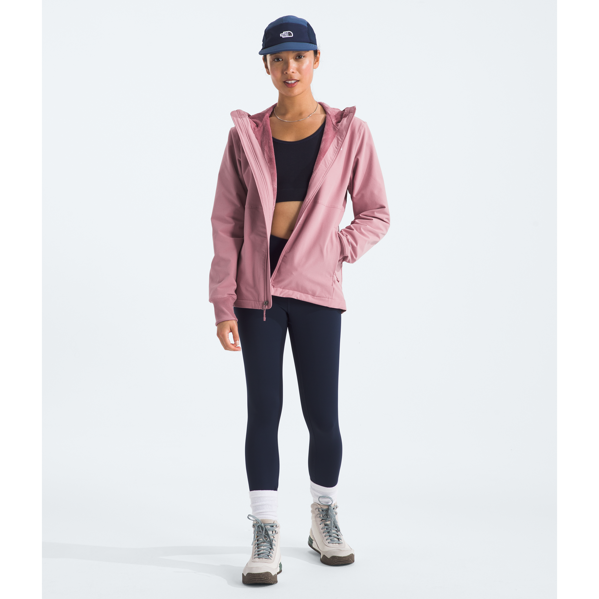 The North Face Women's Shelbe Raschel Hoodie - Lightweight Fleece Pullover for Hiking & Outdoor Activities | Warm Winter Layering Jacket for Camping & Travel