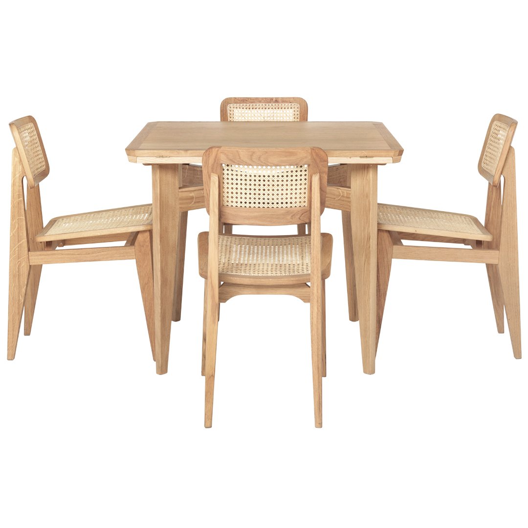 Extendable Pivoting Dining Table - Expandable Space-Saving Design for Small Homes & Apartments | Perfect for Entertaining & Everyday Meals