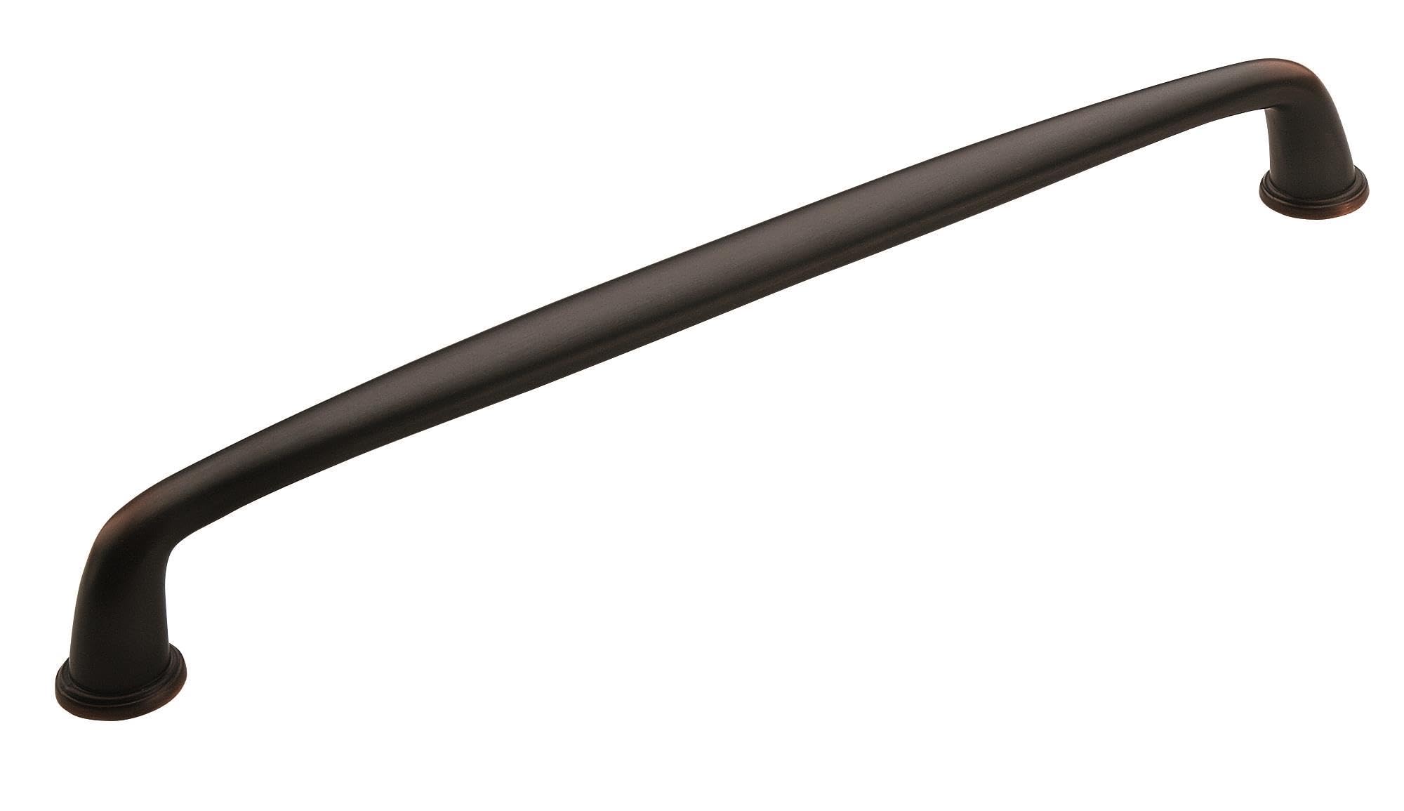 Amerock Kane 12 Inch Oil Rubbed Bronze Appliance Pull - 1 Pack Cabinet Hardware for Kitchen Drawers & Cabinets (305mm Center to Center) - Perfect for Home Renovation & Furniture Upgrade