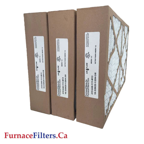 Lennox X8789 Furnace Filter 16x26x5 - Replacement Air Filter for Lennox Healthy Climate PC016 28 PureAir Air Cleaner (Pack of 3) - Ideal for Home HVAC Systems and Air Purifiers